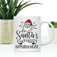 thumbnail image 2 of Koyal Wholesale Santa Claus Ceramic Coffee Mug, Santa's Favorite Nephrologist, 2 of 5