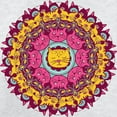 thumbnail image 3 of CafePress - Mandala Cats Long Sleeve T Shirt - Unisex Cotton Long Sleeve T-Shirt, 3 of 4
