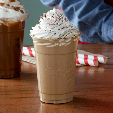 Choice 16 oz. Clear Plastic Cold Cup - 1000/Case