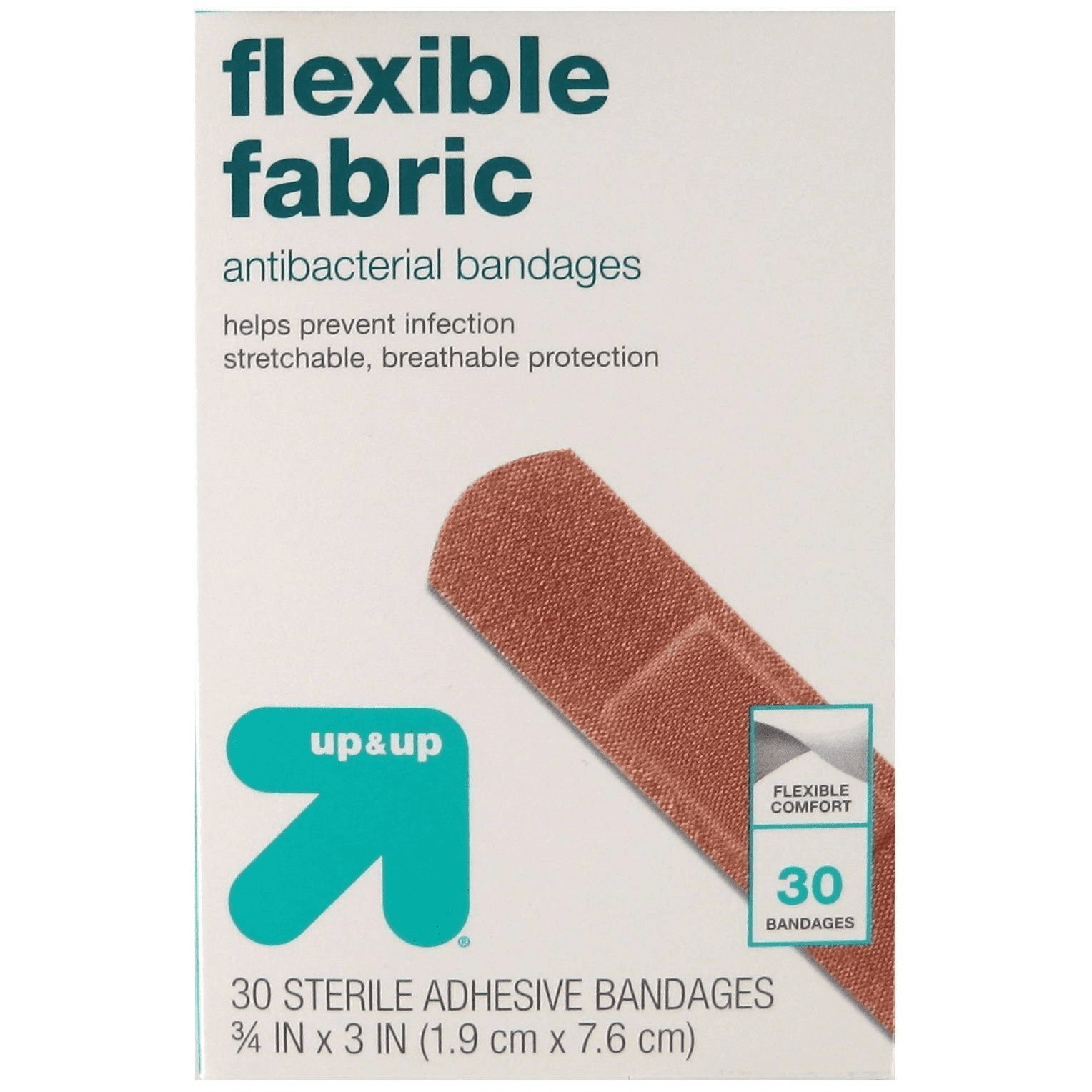 Flexible Fabric Bandages - 30ct - up & up™ – BrickSeek