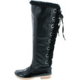 thumbnail image 2 of Nature Breeze Duck-15 Women's Knee High Lace Up Insulated Boots Half Size Small, Black 15, 7, 2 of 7