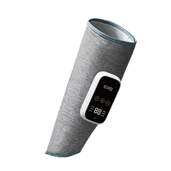 Masajeador de pantorrillas SKG Masajeador de Compresión de piernas Carga USB Gris
