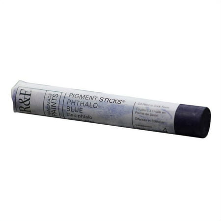 UPC: 0836943005433 | R&F Handmade Paints Pigment Stick 38ml Pthalo Blue