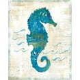 thumbnail image 2 of Schlabach, Sue 26x31 Black Ornate Wood Framed with Double Matting Museum Art Print Titled - On the Waves III, 2 of 4