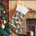 thumbnail image 5 of Dreamtimes 17.7 Inch Christmas Stockings, 2PCS Dinosaur Skull Presonalized Large Stocking Sock for Family Holiday Xmas Party Decorations, 5 of 7