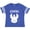 Football Blue and White, variant on Inktastic Chicken Barnyard Farm Cluck Boys or Girls Toddler T-Shirt