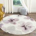 thumbnail image 2 of SAFAVIEH Adirondack Feride Floral Area Rug, Ivory/Purple, 5'1" x 7'6", 2 of 10