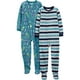 thumbnail image 1 of Pijamas Simple Joys by Carter's para Niños Pequeños, Paquete de 2, 4 Años, 1 of 1