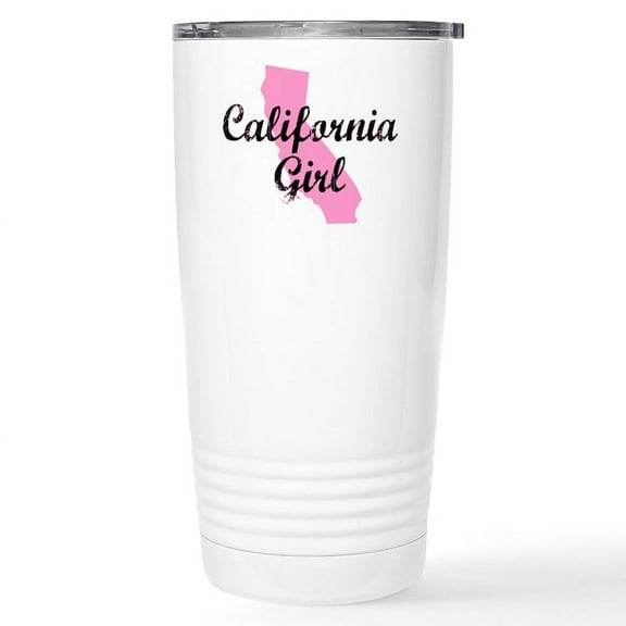 CafePress - California Girl Shirt Baby Clothes Stainless Steel - Insulated Stainless Steel Travel Tumbler 20 oz.