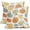Blue Yellow Orange, variant on Fall Pillow Covers 18x18 Set of 2 Thanksgiving Themed Blue Yellow Orange Pumpkin Print Decorative Throw Pillows Outdoor Autumn Harvest PillowCase Farmhouse Linen Cushion Case Decor for Sofa Couch Bed