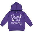 thumbnail image 2 of Inktastic I Love My Mommy Mothers Day Toddler Hoodie, 2 of 4