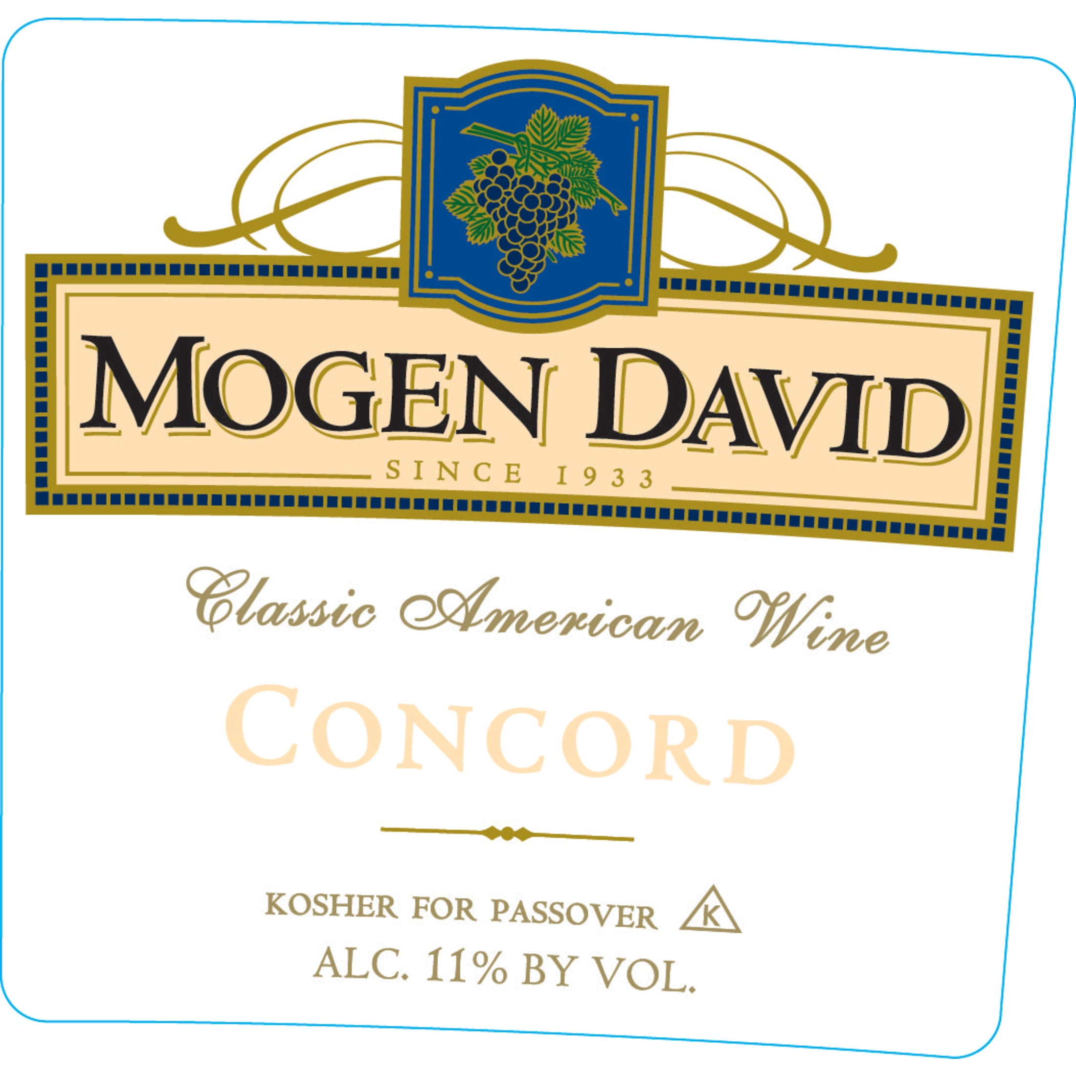 Mogen David Concord, Red Wine, 1.5L