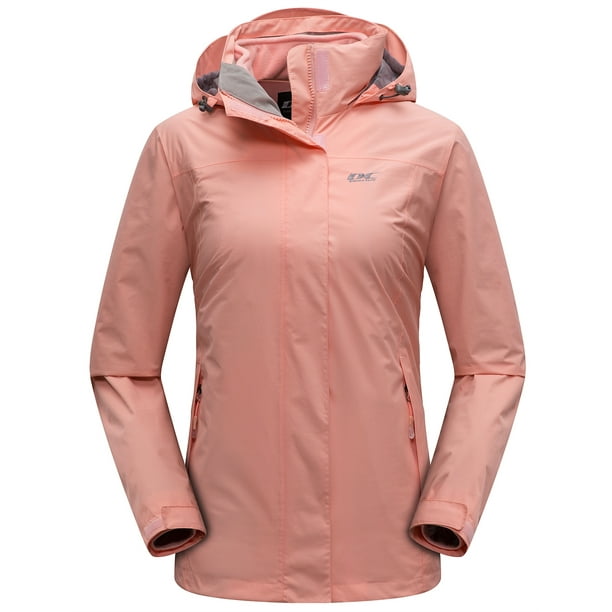 Diamond Candy Womens 3in1 Winter Jacket Waterproof Rain Coat with