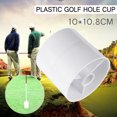 thumbnail image 1 of 10.8cm Golf Hole Cup Plastic Putting Green Cups for Home Backard Garden Training, 1 of 10