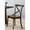 Dark Oak, variant on Wooden Table with Maple Veneer and Extension / Ideal for Kitchen Dining