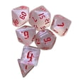 thumbnail image 2 of Acrylic Polyhedral Dices Set Multifunctional Wear Resistant Durable Entertainment Toy D8 D10 D12 D20 Rolling Dices for Roll Playing Games , Red, 2 of 8