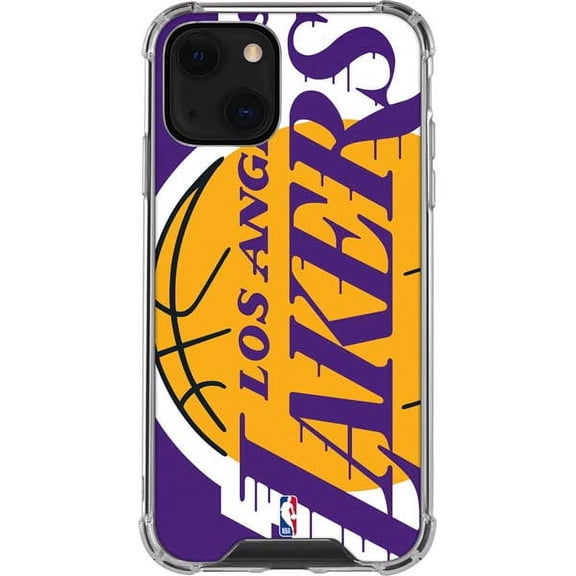 Skinit NBA Los Angeles Lakers Large Logo iPhone 13 Mini Clear Case