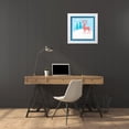 thumbnail image 3 of LightBoxJournal 20x20 White Modern Wood Framed Museum Art Print Titled - Christmas Deer 2, 3 of 4