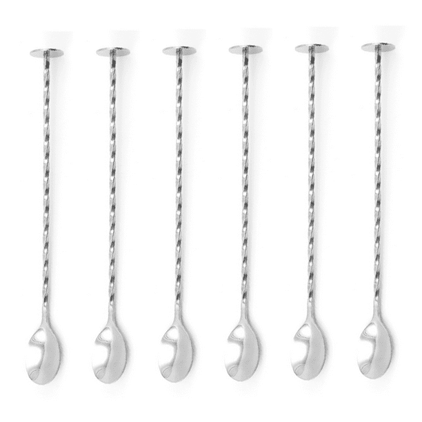 6 cucharas de camarero de acero inoxidable-YG-10 MFZFUKR CPB-DE-WX758-11
