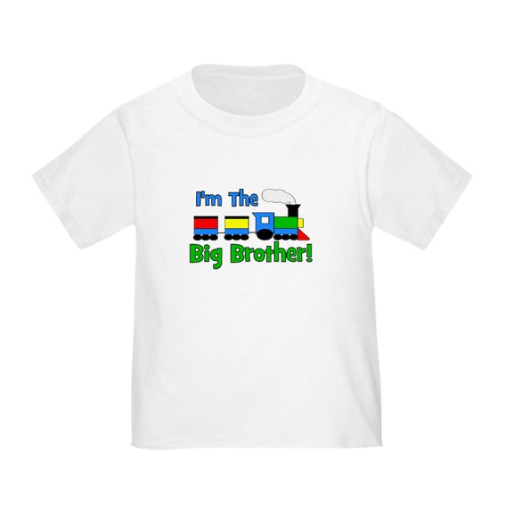 CafePress - Big Brother TRAIN Toddler T Shirt - Cute Toddler T-Shirt, 100% Cotton