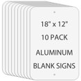 thumbnail image 1 of Carteles de Aluminio en Blanco Paquete de 10 Unidades 45x30cm Cartel Metálico para Sublimación, 1 of 8
