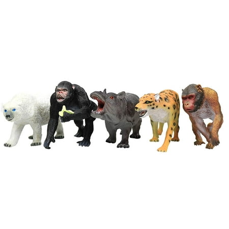 Click N’ Play Realistically Designed Classical Zoo Animals 5 Piece (Zoo Tycoon Best Animals)