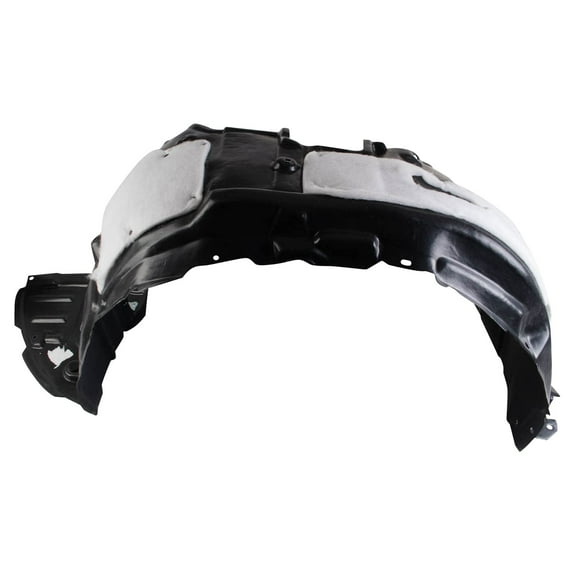 TRQ Front Left Inner Fender Liner Black Drivers Side Fits Select 2013-2017 Lexus LS460 2013-2016 LS600h LX1248131