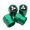 Green, variant on Hex Mitsubishi Logo Emblem Car Wheels Tire Air Valve Caps Stem Dust Cover Sport