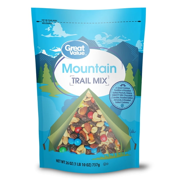 Great Value Mountain Trail Mix, 26 oz - Walmart.com