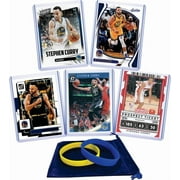 Stephen Curry (5) Assorted Basketball Cards Gift Pack
