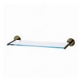 thumbnail image 5 of Kingston Brass BA2719SN Milano Glass Shelf, Satin Nickel, 5 of 6