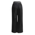 thumbnail image 6 of GPOECD Yoga Pants for Women Effortless Wide Leg Joggers with Slim Fit and Seamless Comfort Versatile Casual Trousers for Yoga and Daily Wear Wide Leg Sweatpants Black,S, 6 of 8