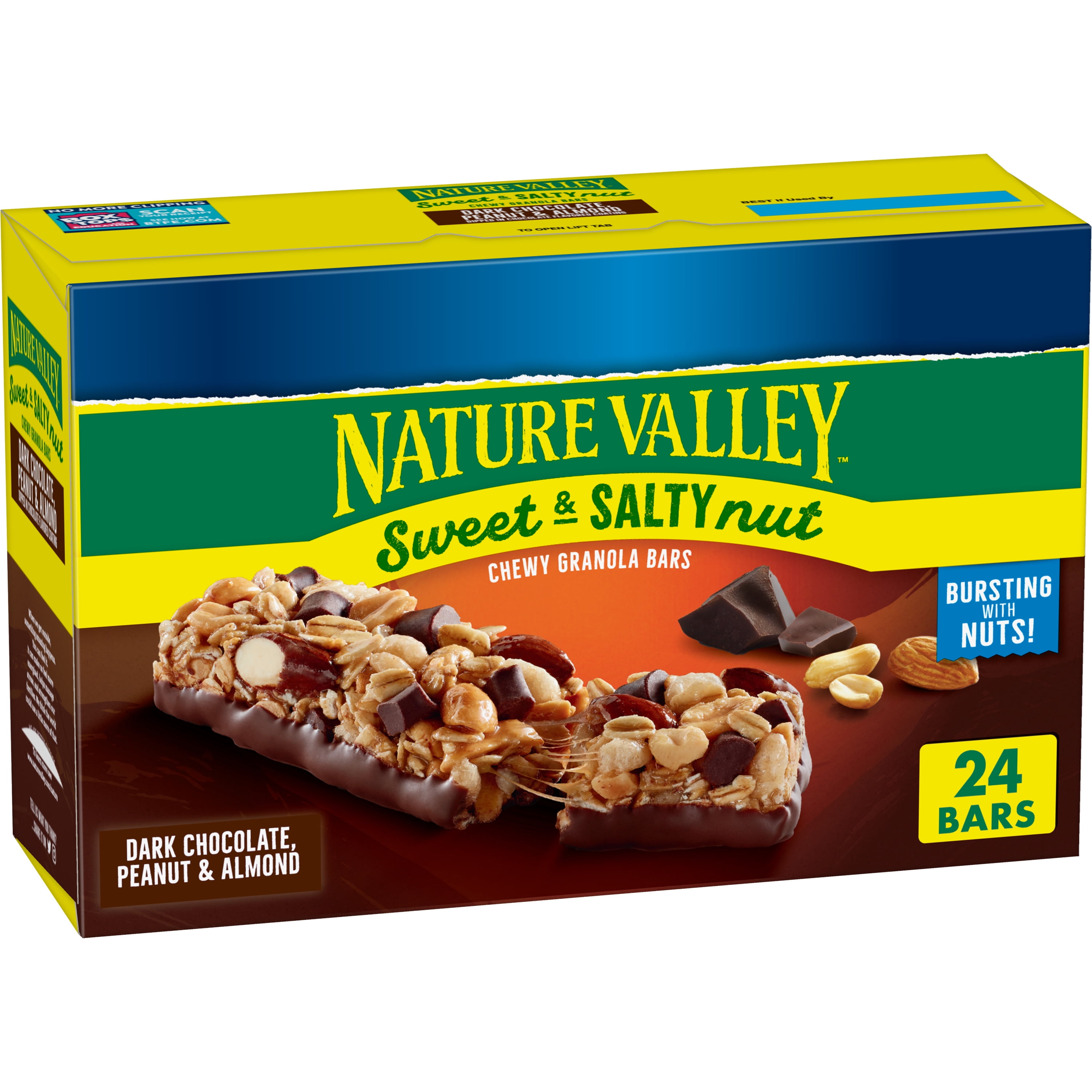 Nature Valley Sweet & Salty Granola Bars Dark Chocolate, Peanut