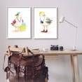 thumbnail image 3 of Stupell Industries Sea Bird Tourists Animals & Insects Painting White Framed Art Print Wall Art, 24 x 30, 3 of 10