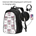 thumbnail image 2 of Daiia Cartoon Poodle Dog Pattern USB Charging Backpack for Men and Women, Anti-Theft Backpack,Travel Backpack,School Backpack,College Backpack,Laptop Backpack, 2 of 7
