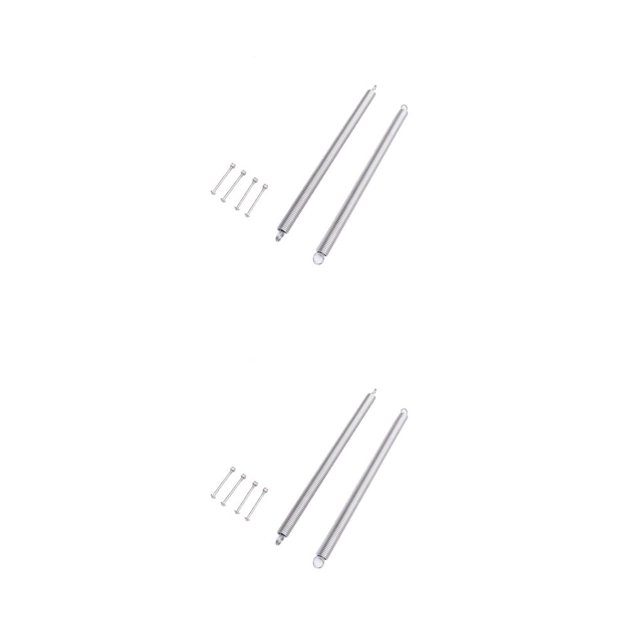 Wweixi Spring Replacement Universal Good Elasticity Stainless Steel Diving Fin Straps with Screws Set for Snorkeling Swimming S,22cm 2PCS