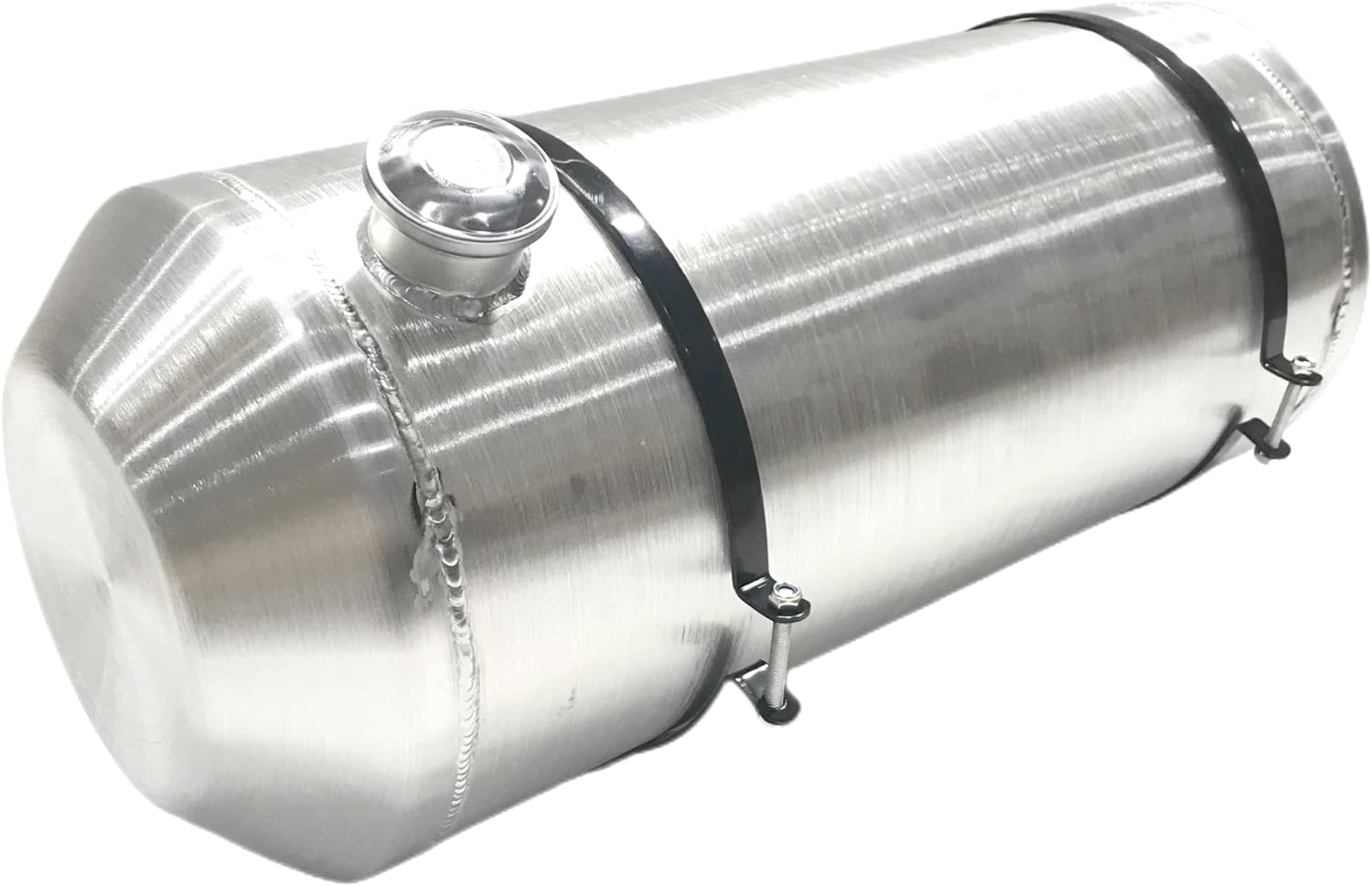 JSD AUTO PARTS 15 7/8 Gallon 12'' x33" 3/8NPT Outlet End Fill Gas Fuel Tank Spun Aluminum --Off-road mini bike,go kart