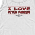 thumbnail image 2 of Men's Marvel Spider-Man: No Way Home I Love Peter Parker Tank Top White X Large, 2 of 4