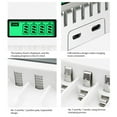 thumbnail image 3 of Injueey de Circuito Adaptador USB inteligente Pantalla LCD Cargadores 4 Accesorios de alimentación multifuncionales de alto Electrodomésticos blanco Injueey  HA006815-01, 3 of 6