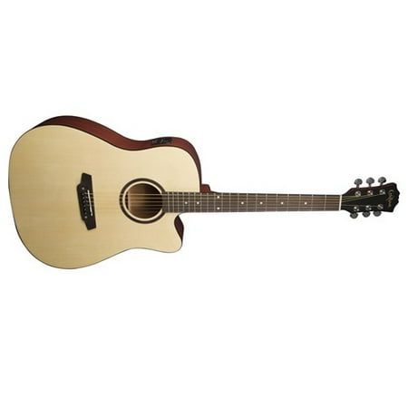Carlo Robelli G600CE Dreadnought Acoustic-Electric Guitar Package
