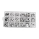 thumbnail image 5 of Surtido de arandelas planas de aluminio, anillos de sellado, tapón de drenaje de aceite métrico automotriz 450 piezas internas de 45 mm, 5 of 7