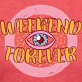 thumbnail image 3 of CafePress - Retro 80S Weekend Forever T Shirt - Womens Tri-blend T-Shirt, 3 of 4