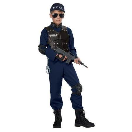 Junior Swat Child's Costume