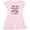 Ballerina Pink, variant on Inktastic Aint No Daddy Like the One I Got Girls Toddler Dress