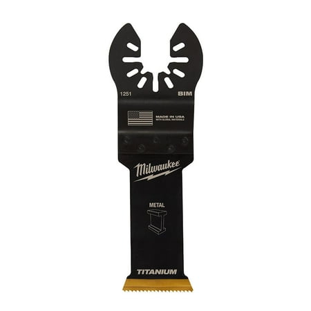 UPC: 0045242571048 | Milwaukee 1-1/8 in. W Bi-Metal Open-Lok Oscillating Blade Multi-Material 10 pk