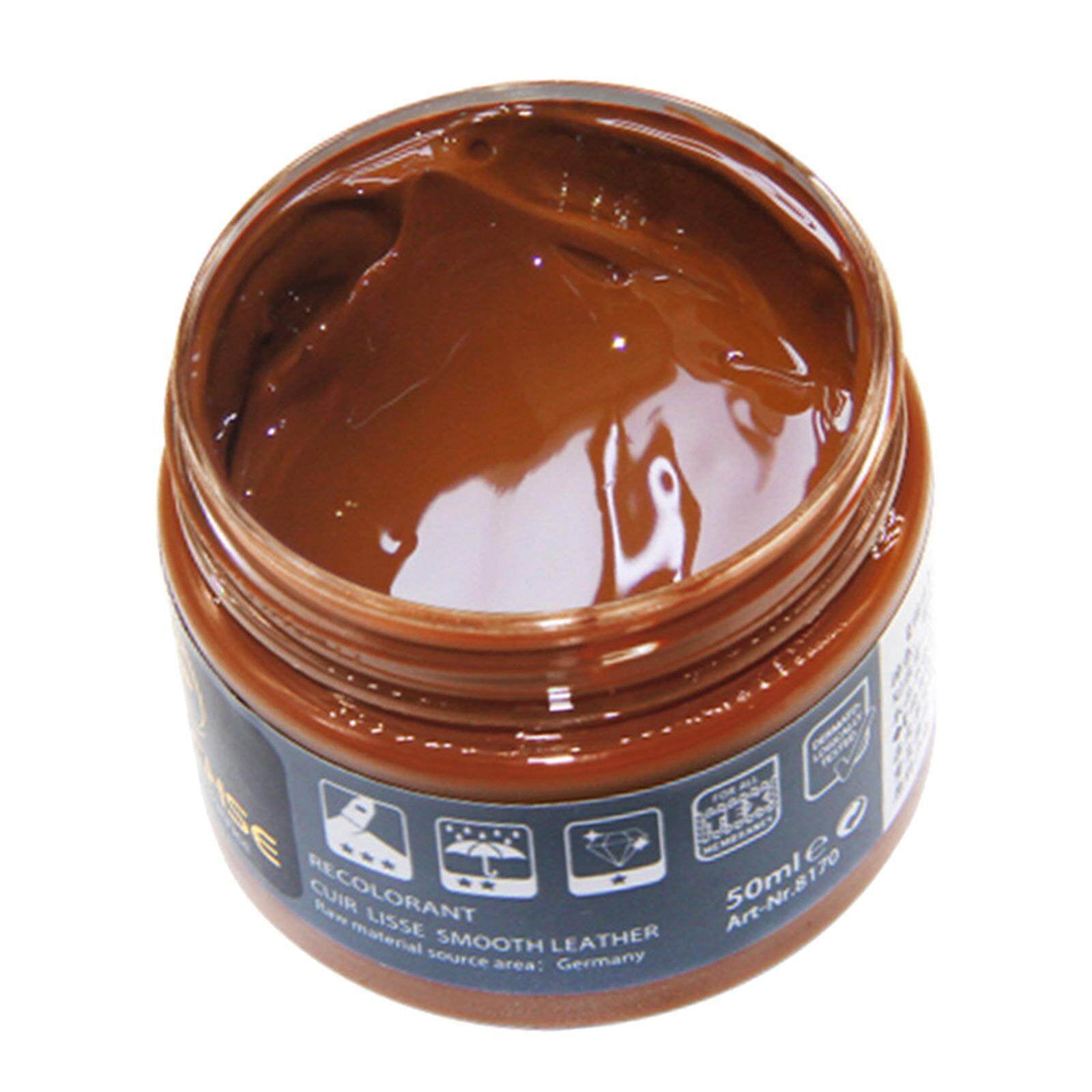 Kit Reparation Cuir Pate De Réparation Cuir Pâte Rénovation Cuir - Blanc (50ml, Pour Canapés/ Sacs) Teinture Vetement Reparation Siege Cuir