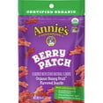thumbnail image 2 of Annie's Organic Berry Patch Bunny Fruit-Flavored Snacks, Gluten Free, 4.5 oz, 2 of 9