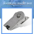 thumbnail image 4 of Arrival Surf Skate Trucks Alloy 7-Inch Land Surfboard Skateboard Bracket Base Black C7 Bridge Spring Bracket,Silver, 4 of 8