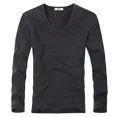 thumbnail image 5 of Ropa interior térmica de manga larga para hombre, camisa de capa Base con forro polar, ropa interior para preservación del calor de otoño e invierno, 5 of 5