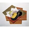 thumbnail image 2 of Gris, Juan 30x26 White Modern Wood Framed Museum Art Print Titled - Still Life With a Guitar, 2 of 4